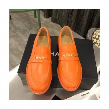 Chanel 2019 Ladies Leather Loafer - 샤넬 2019 여성용 레더 로퍼 CHAS0227.Size(225 