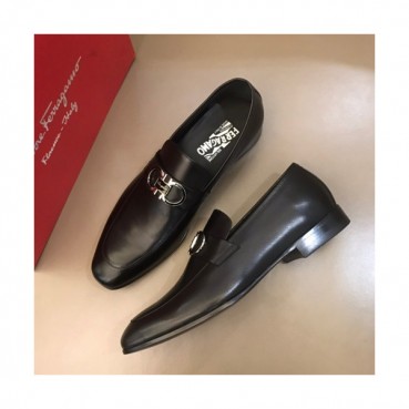 Ferragamo 2019 Mens Leather Loafer - 페라가모 2019 남성용 레더 로퍼 FGMS0034,Size(240 