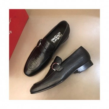 Ferragamo 2019 Mens Leather Loafer - 페라가모 2019 남성용 레더 로퍼 FGMS0033,Size(240 