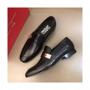Ferragamo 2019 Mens Leather Loafer - 페라가모 2019 남성용 레더 로퍼 FGMS0031,Size(240 