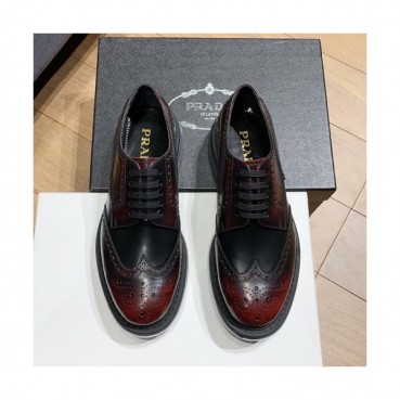 [매장판]Prada 2019 Mens Leather Loafer - 프라다 2019 남성용 레더 로퍼 PRAS0057.Size(240 
