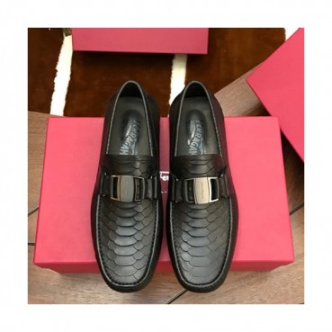 Ferragamo 2019 Mens Leather Loafer - 페라가모 2019 남성용 레더 로퍼 FGMS0027,Size(240 