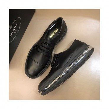 [매장판]Prada 2019 Mens Leather Loafer - 프라다 2019 남성용 레더 로퍼 PRAS0048.Size(245 