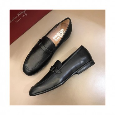 Ferragamo 2019 Mens Leather Loafer - 페라가모 2019 남성용 레더 로퍼 FGMS0013,Size(240 