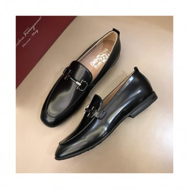 Ferragamo 2019 Mens Leather Loafer - 페라가모 2019 남성용 레더 로퍼 FGMS0011,Size(240 