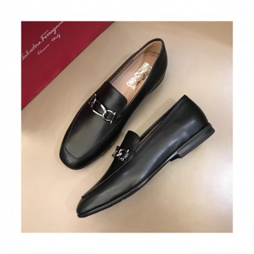 Ferragamo 2019 Mens Leather Loafer - 페라가모 2019 남성용 레더 로퍼 FGMS0008,Size(240 