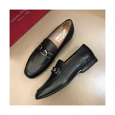 Ferragamo 2019 Mens Leather Loafer - 페라가모 2019 남성용 레더 로퍼 FGMS0006,Size(240 