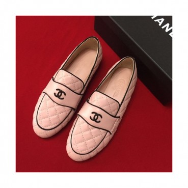 Chanel 2019 Ladies Leather Loafer - 샤넬 2019 여성용 레더 로퍼 CHAS0216.Size(225 