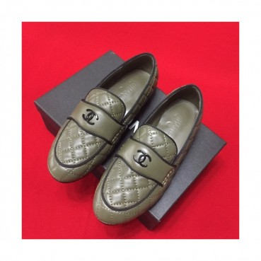 Chanel 2019 Ladies Leather Loafer - 샤넬 2019 여성용 레더 로퍼 CHAS0214.Size(225 