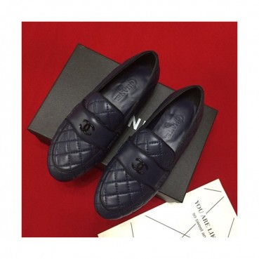 Chanel 2019 Ladies Leather Loafer - 샤넬 2019 여성용 레더 로퍼 CHAS0213.Size(225 