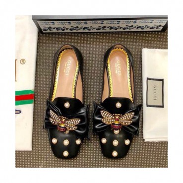 Gucci 2019 Ladies Leather Loafer - 구찌 2019 여성용 레더 로퍼 GUCS0114.Size(225 