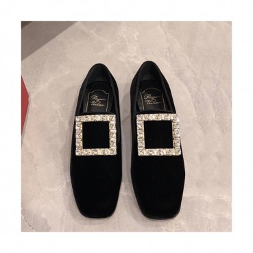 Roger Vivier 2019 Ladies Velvet Loafer - 로저비비에 2019 여성용 벨벳 로퍼 RVS0040.Size(225 