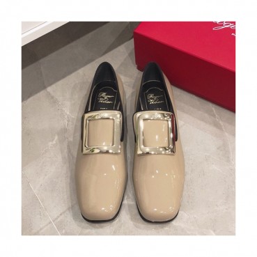 Roger Vivier 2019 Ladies Leather Loafer - 로저비비에 2019 여성용 레더 로퍼 RVS0038.Size(225 