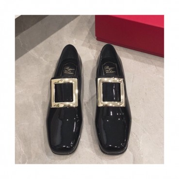 Roger Vivier 2019 Ladies Leather Loafer - 로저비비에 2019 여성용 레더 로퍼 RVS0036.Size(225 