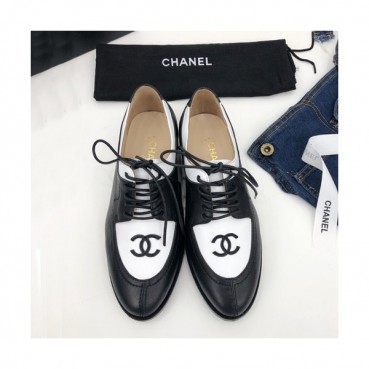 Chanel 2019 Ladies Leather Loafer - 샤넬 2019 여성용 레더 로퍼 CHAS0151.Size(225 
