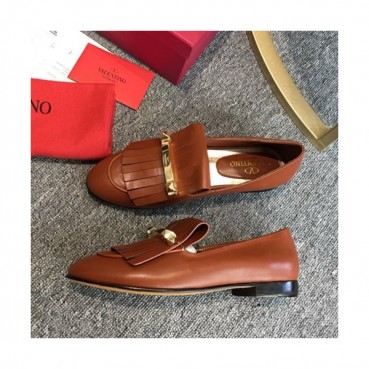 Valentino 2019 Ladies Tassel Metal Logo Loafer - 발렌티노 2019 여성용 태슬 메탈 로고 로퍼 VTS0028.Size(225 
