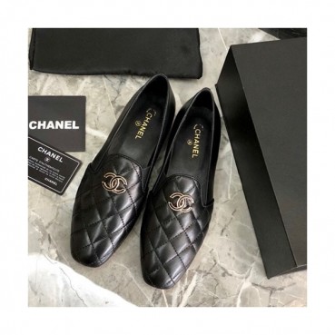 Chanel 2019 Ladies Leather Loafer - 샤넬 2019 여성용 레더 로퍼 CHAS0125.Size(225 