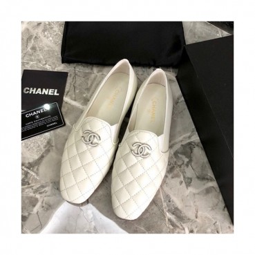 Chanel 2019 Ladies Leather Loafer - 샤넬 2019 여성용 레더 로퍼 CHAS0124.Size(225 