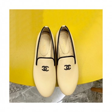 Chanel 2019 Ladies Leather Loafer - 샤넬 2019 여성용 레더 로퍼 CHAS0123.Size(225 