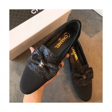 Chanel 2019 Ladies Leather Loafer - 샤넬 2019 여성용 레더 로퍼 CHAS0065.Size(225 