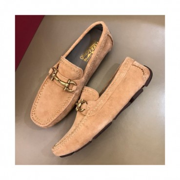 Ferragamo 2019 Mens Metal Gancio Leather Loafer - 페라가모 남성 메탈 간치오 레더 로퍼 Fer0287x.Size(240 