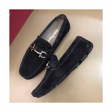 Ferragamo 2019 Mens Metal Gancio Leather Loafer - 페라가모 남성 메탈 간치오 레더 로퍼 Fer0283x.Size(240 
