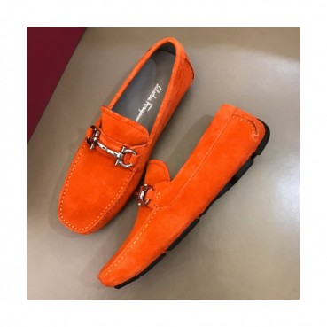 Ferragamo 2019 Mens Metal Gancio Leather Loafer - 페라가모 남성 메탈 간치오 레더 로퍼 Fer0282x.Size(240 