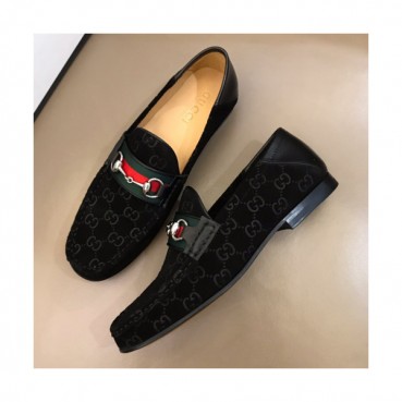 [미러급]Gucci 2019 Mens Business Horsbit Suede Loafer- 구찌 남성 비지니스 홀스빗 스웨이드 로퍼 Guc01172x.Size(240 