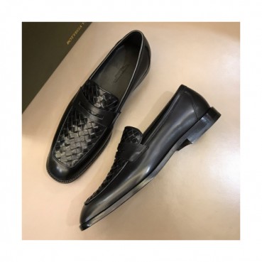 [커스텀급]Bottega Veneta 2019 Mens Business Leather Penny Loafer - 보테가베네타 남성 비지니스 레더 페니 로퍼  Bot0074x.Size(245 
