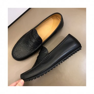 Gucci 2019 Mens Leather Penny Loafer - 구찌 남성 레더 페니 로퍼 Guc01094x.Size(240 