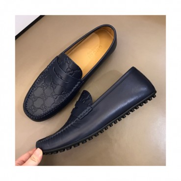 Gucci 2019 Mens Leather Penny Loafer - 구찌 남성 레더 페니 로퍼 Guc01093x.Size(240 