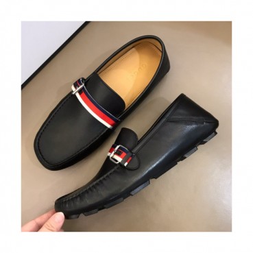 Gucci 2019 Mens Strap Metal Buckle Leather Drive Loafer- 구찌 남성 스트랩 메탈 버클 레더 드라이브 슈즈 Guc01045x.Size(240 