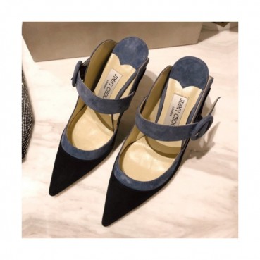 [러블리]Jimmy-Choo 2019 Ladies Suede Leather Bloafer 