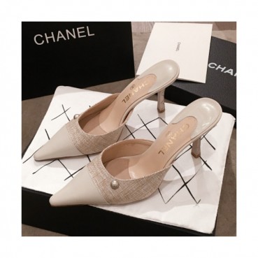[최상급]Chanel 2019 Women's Pearl Jacquard Bloafer - 샤넬 여성 진주 자카드 블로퍼Cnl0372x.Size(225 