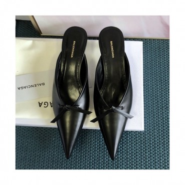 Balenciaga 2019 Womens Ribbon Leather Bloafer - 발렌시아가 여성 리본 레더 블로퍼 Bal0177x.Size(225 