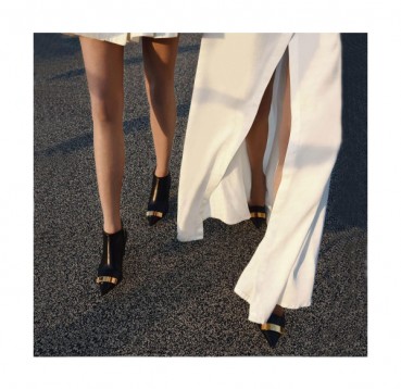 Sergio Rossi  2019 Ladies Embellished Strass Leather Bloafer - 세르지오 로시 여성 엠벨리쉬 스타라스 레더 블로퍼 Ser001x.Size(220 