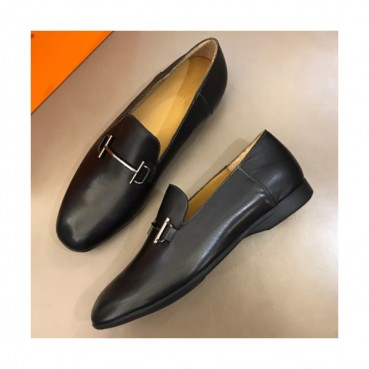 [커스텀급]Hermes 2019 Mens Horsbit Leather Loafer - 에르메스 남성 홀스빗 레더 로퍼 Her0142x.Size(240 
