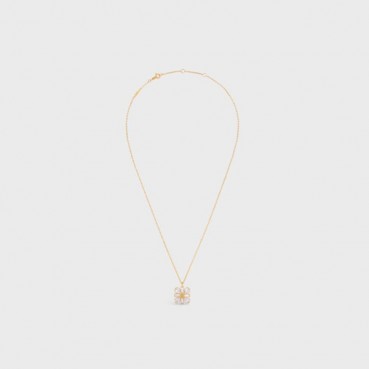 셀린느 여성 골드 네크리스 - Celine Womens Gold Necklace