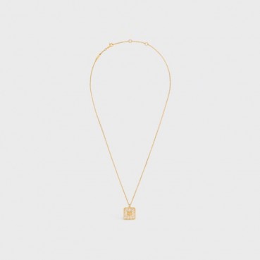 셀린느 여성 골드 목걸이 - Celine Womens Gold Necklace
