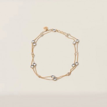 미우미우 여성 골드 목걸이 - Miumiu Womens Gold Necklace 