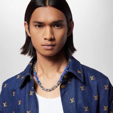 루이비통 남성 체인 네크리스 - Louis vuitton Mens Chain Necklace 