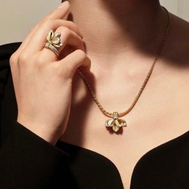 까르띠에 여성 골드 목걸이 - Cartier Womens Gold Necklace 
