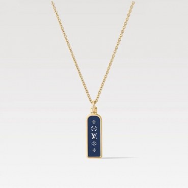 루이비통 남성 스몰 택 팬던트 목걸이 - Louis vuitton Mens Small Tag Necklace 