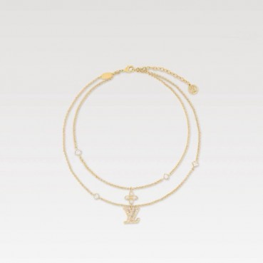 루이비통 여성 골드 목걸이 - Louis vuitton Womens Gold Necklace 
