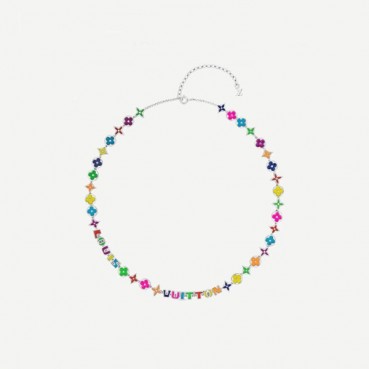 루이비통 여성 화이트 골드 목걸이 - Louis vuitton Womens Gold Necklace 