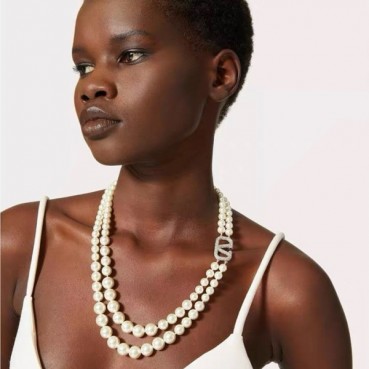 발렌티노 여성 골드 목걸이 - Valentino Womens Gold Necklace 