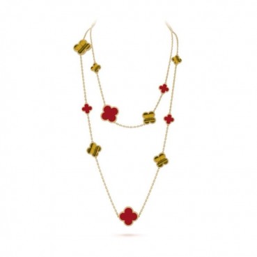 반클리프 아펠 여성 골드 목걸이 - Van Cleef&Arpels Womens Gold Necklace 