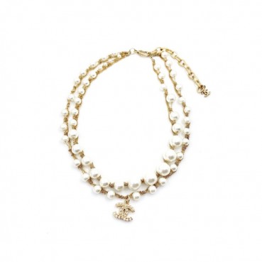 샤넬 여성 골드 목걸이 - Chanel Womens Gold Necklace 