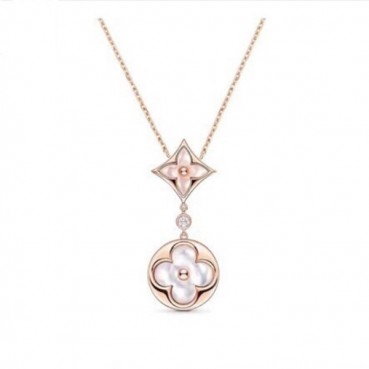 루이비통 여성 골드 목걸이 - Louis vuitton Womens Gold Necklace 
