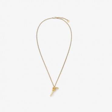 펜디 여성 골드 목걸이 - Fendi Womens Gold Necklace 